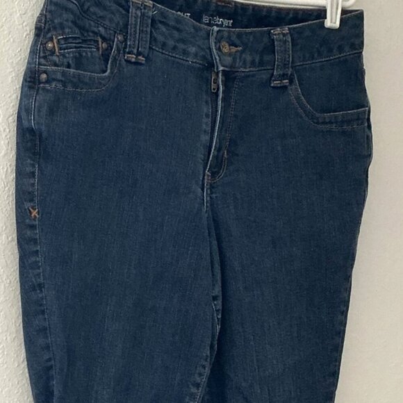 LANE BRYANT BOOTCUT JEANS 14 P - Picture 6 of 10